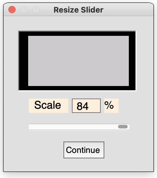 Drag
              slider to scale pictures